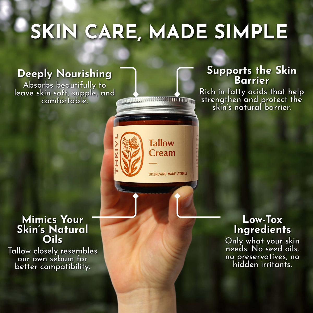 Grass-Fed Tallow Cream