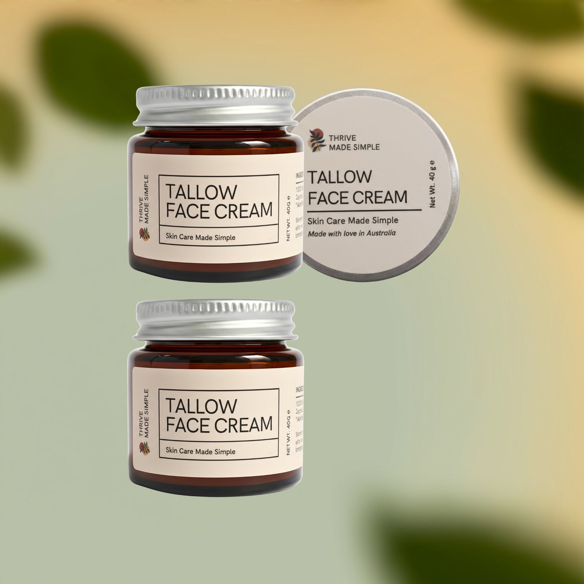 Grass-Fed Tallow Face Cream