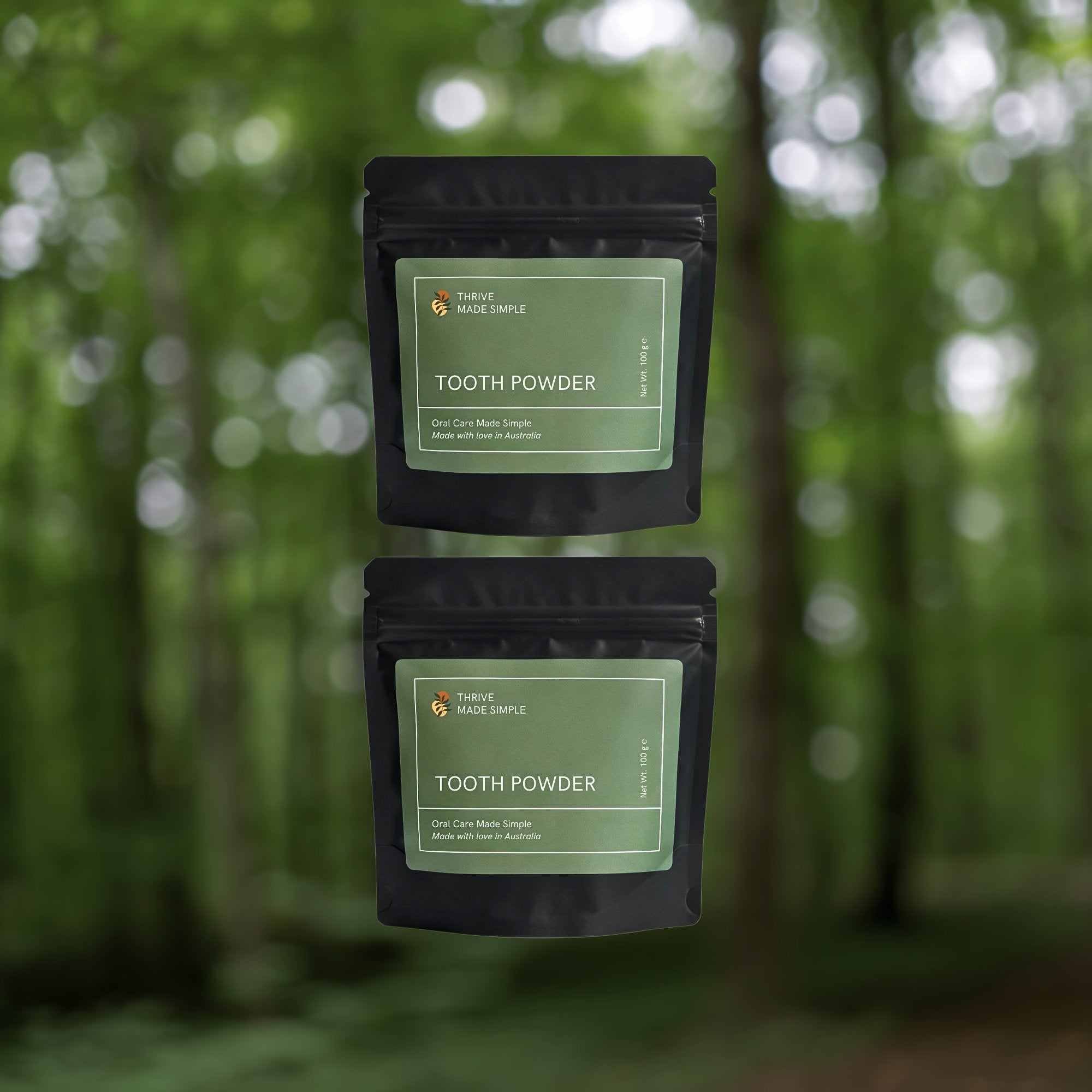 Tooth Powder Refill Pouch 100g (Hydroxyapatite)