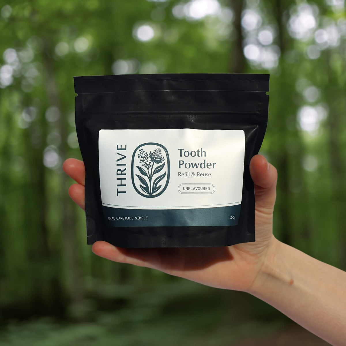 Tooth Powder Refill Pouch 100g (Hydroxyapatite)