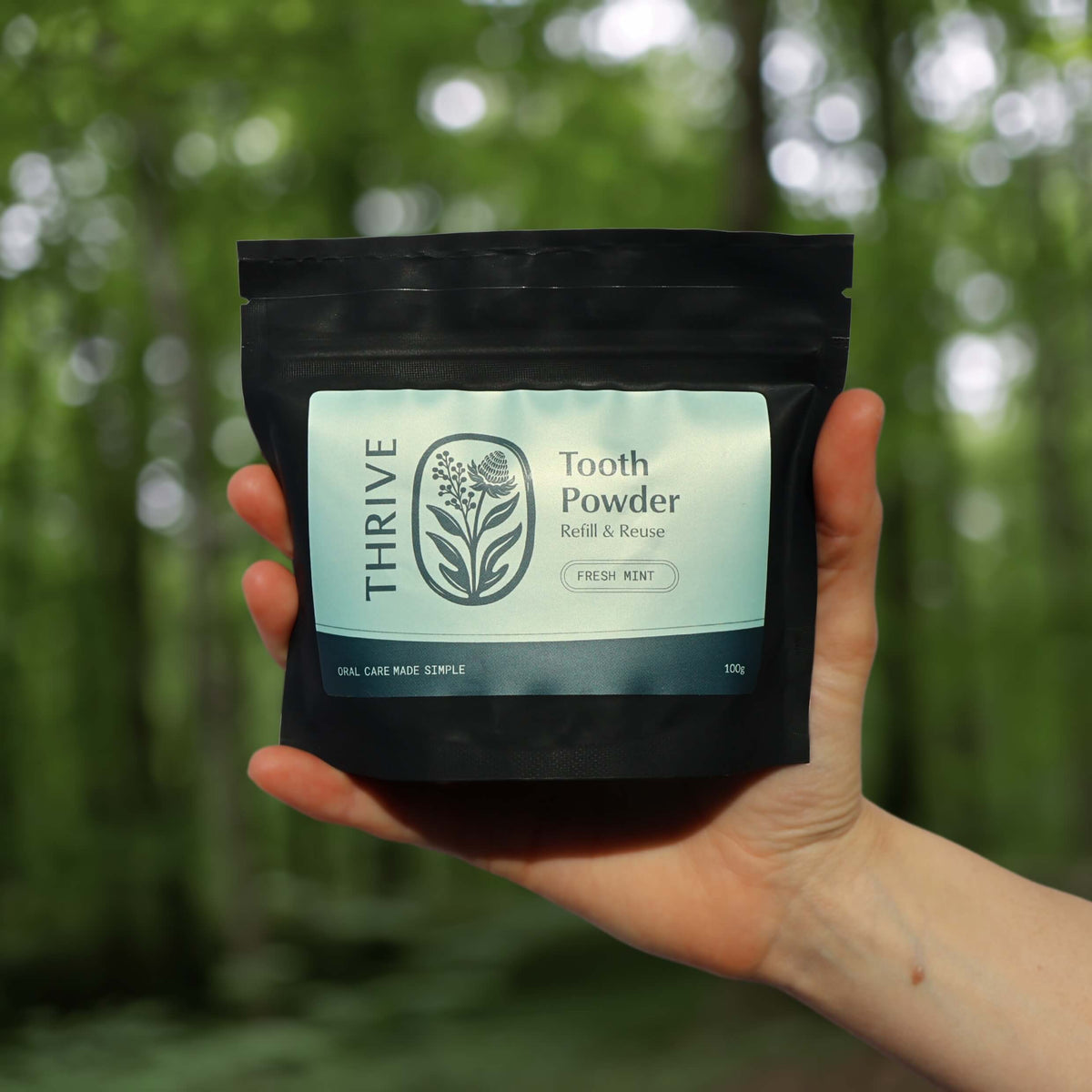 Tooth Powder Refill Pouch 100g (Hydroxyapatite)