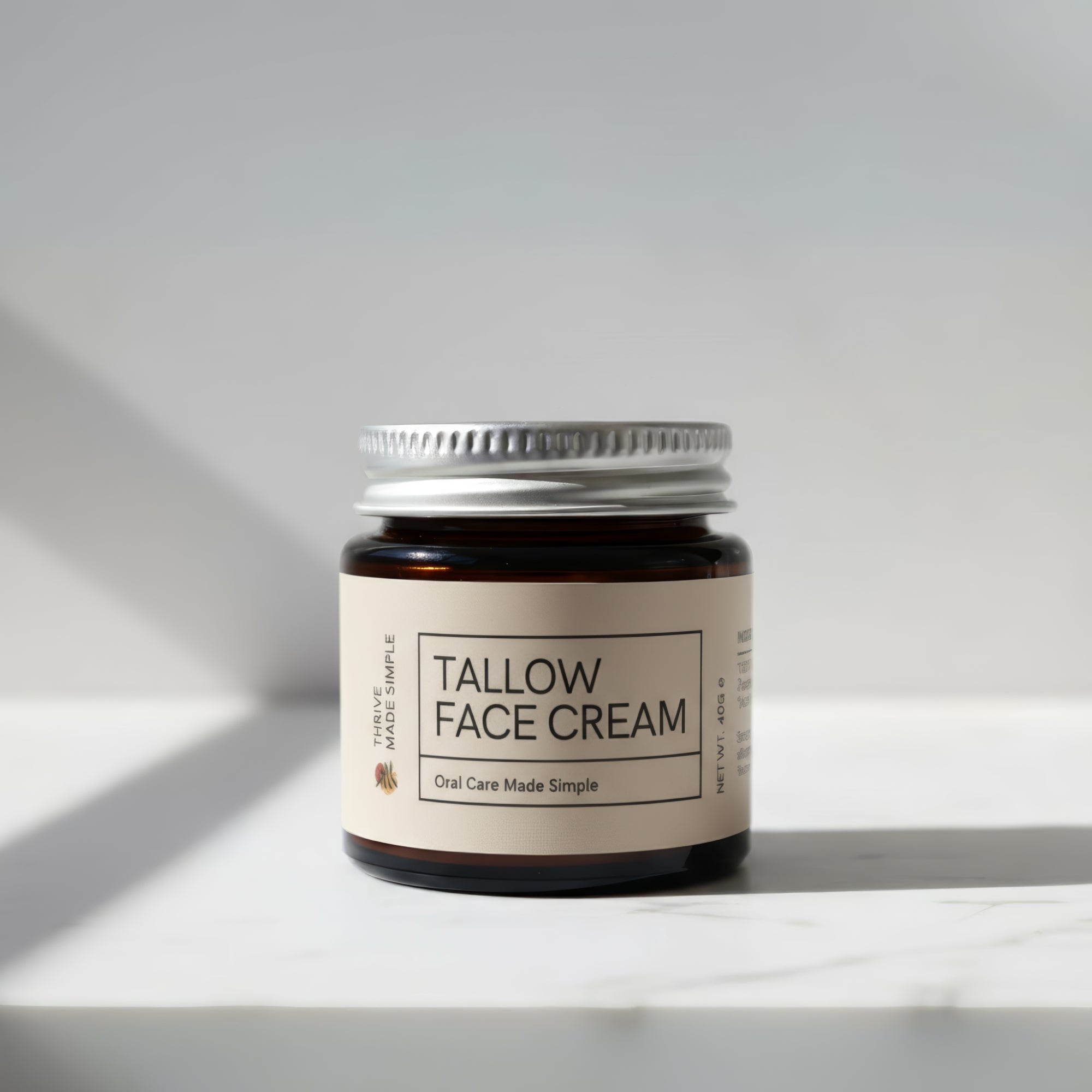 Grass-Fed Tallow Face Cream