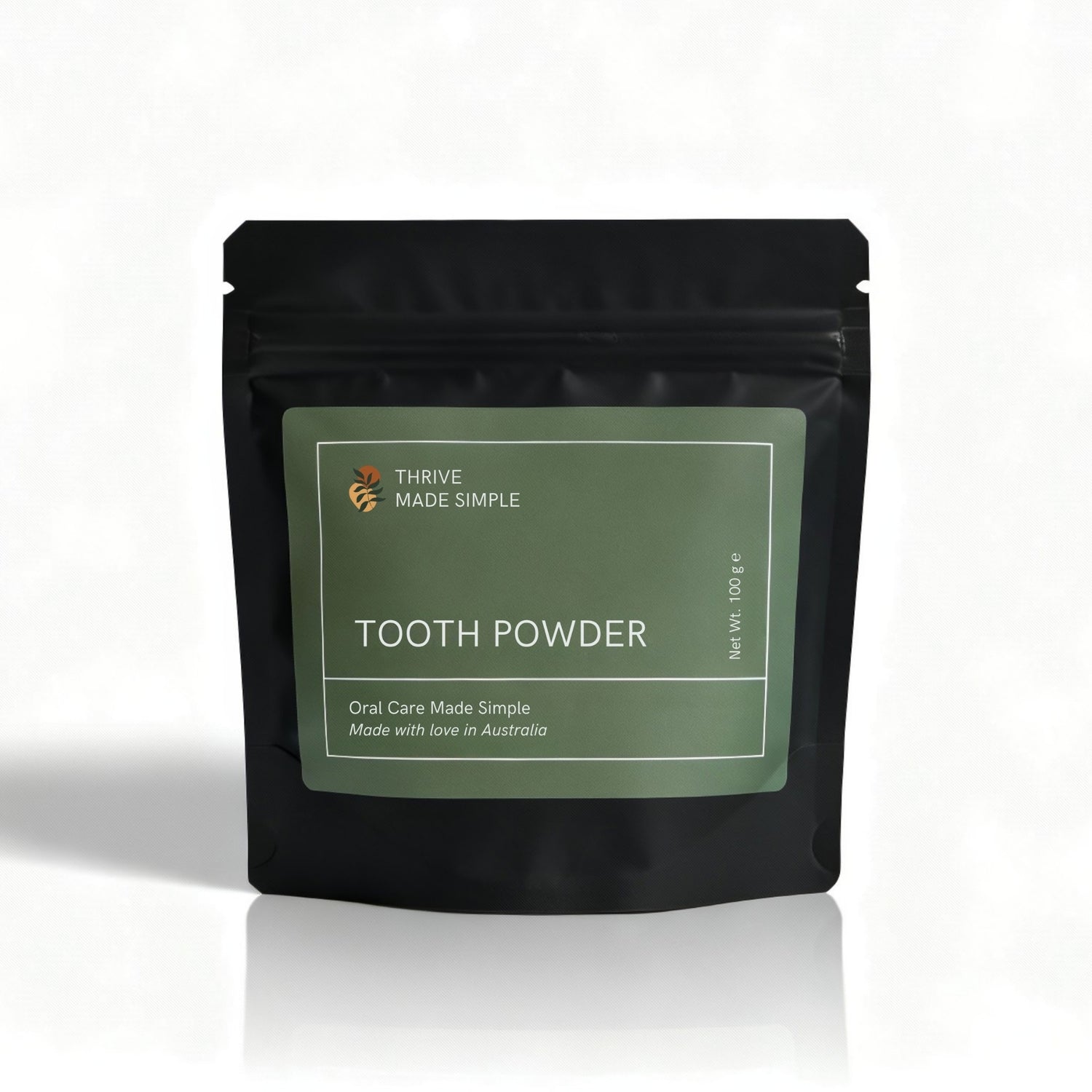 Tooth Powder Refill Pouch 100g (Hydroxyapatite)