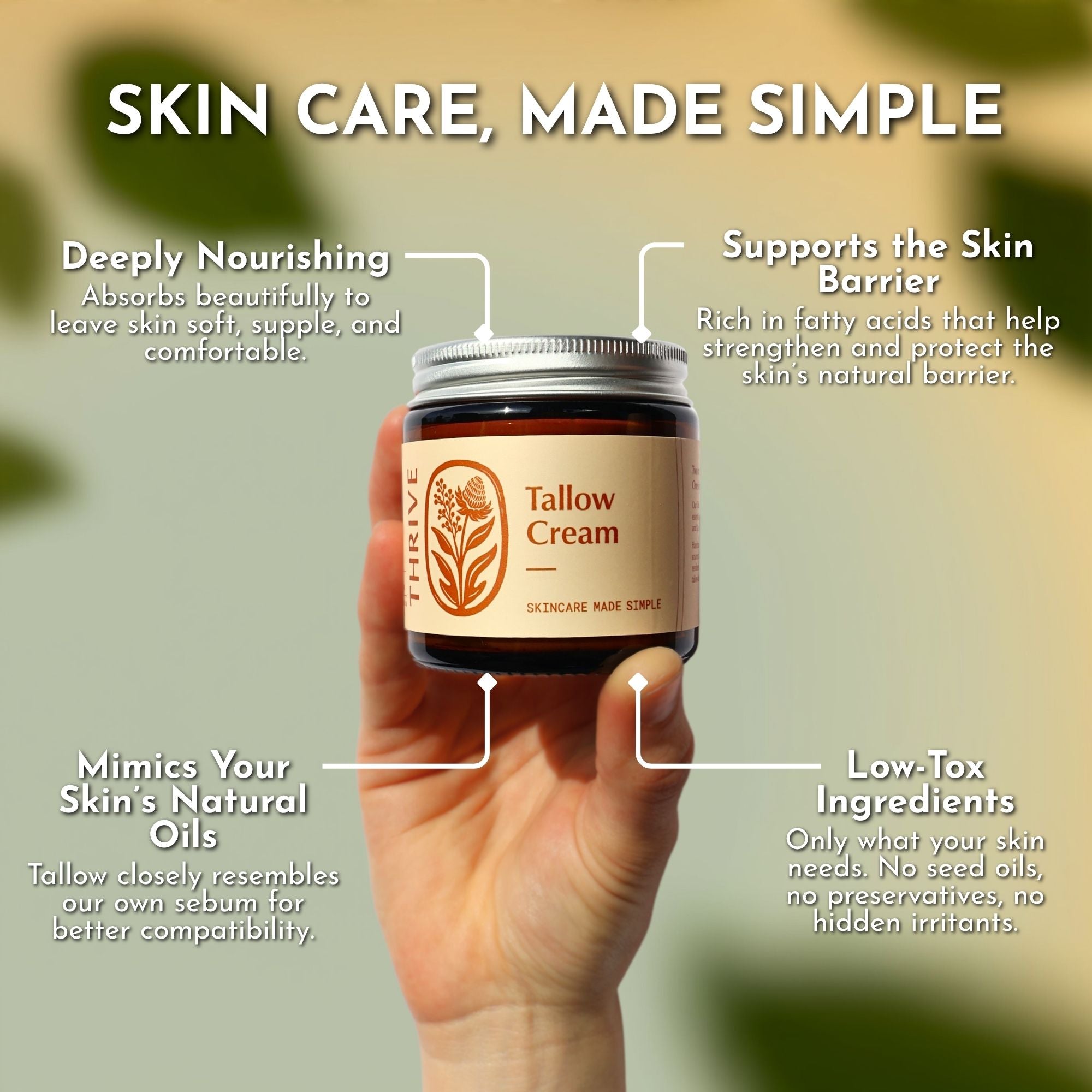 Grass-Fed Tallow Cream