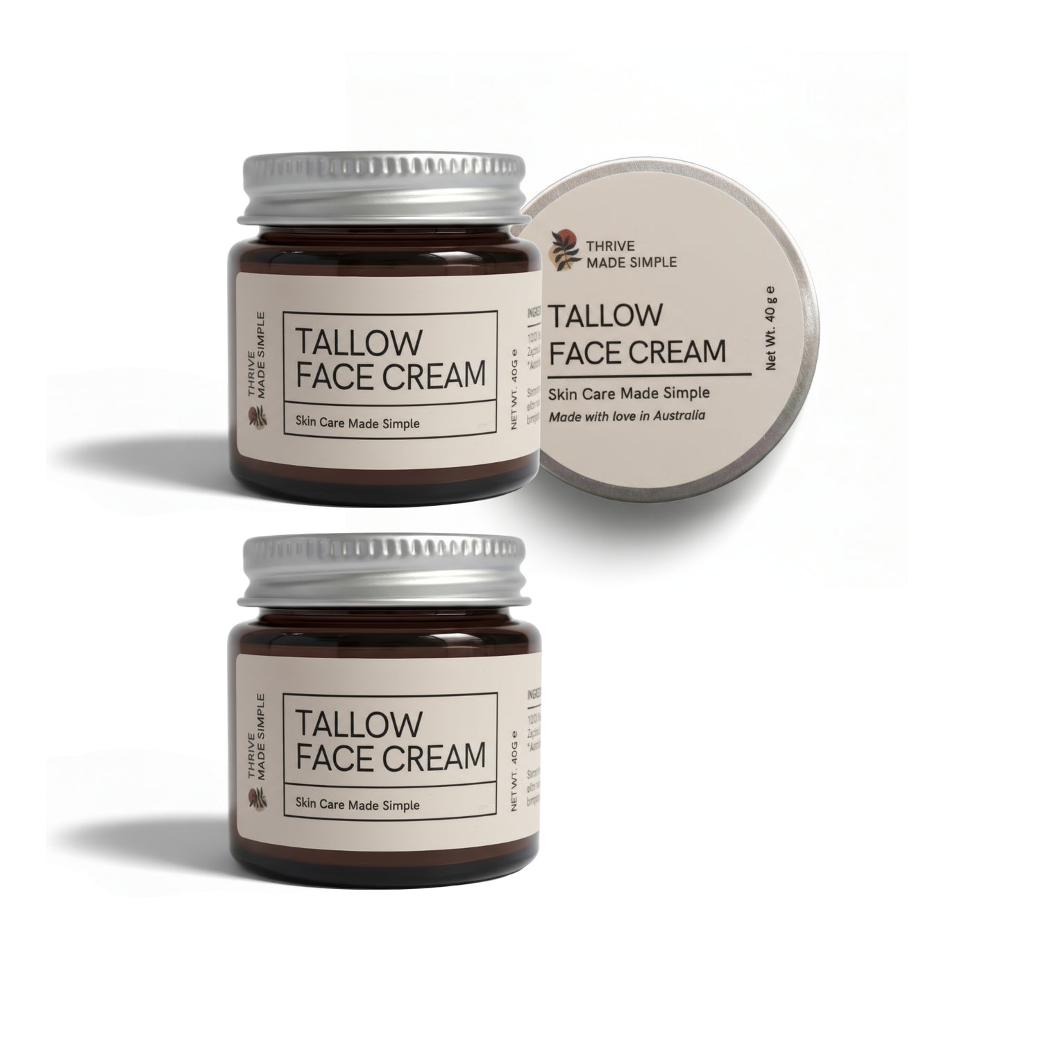 Grass-Fed Tallow Face Cream