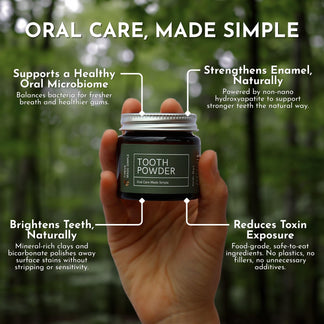 Natural Hydroxyapatite Tooth Powder (Fluoride-Free) | Thrive Made Simple