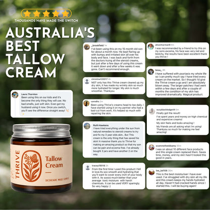 Grass-Fed Tallow Cream