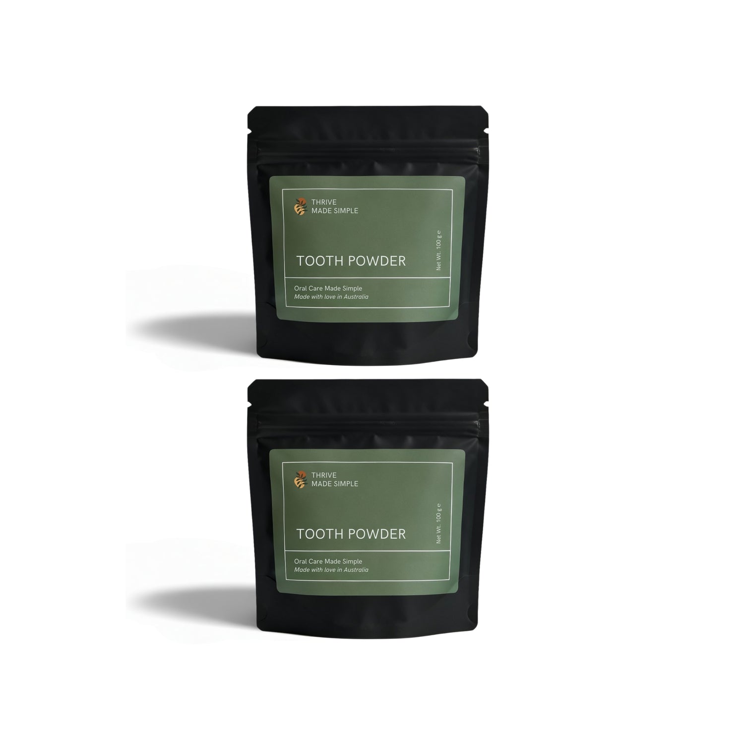 Tooth Powder Refill Pouch 100g (Hydroxyapatite)