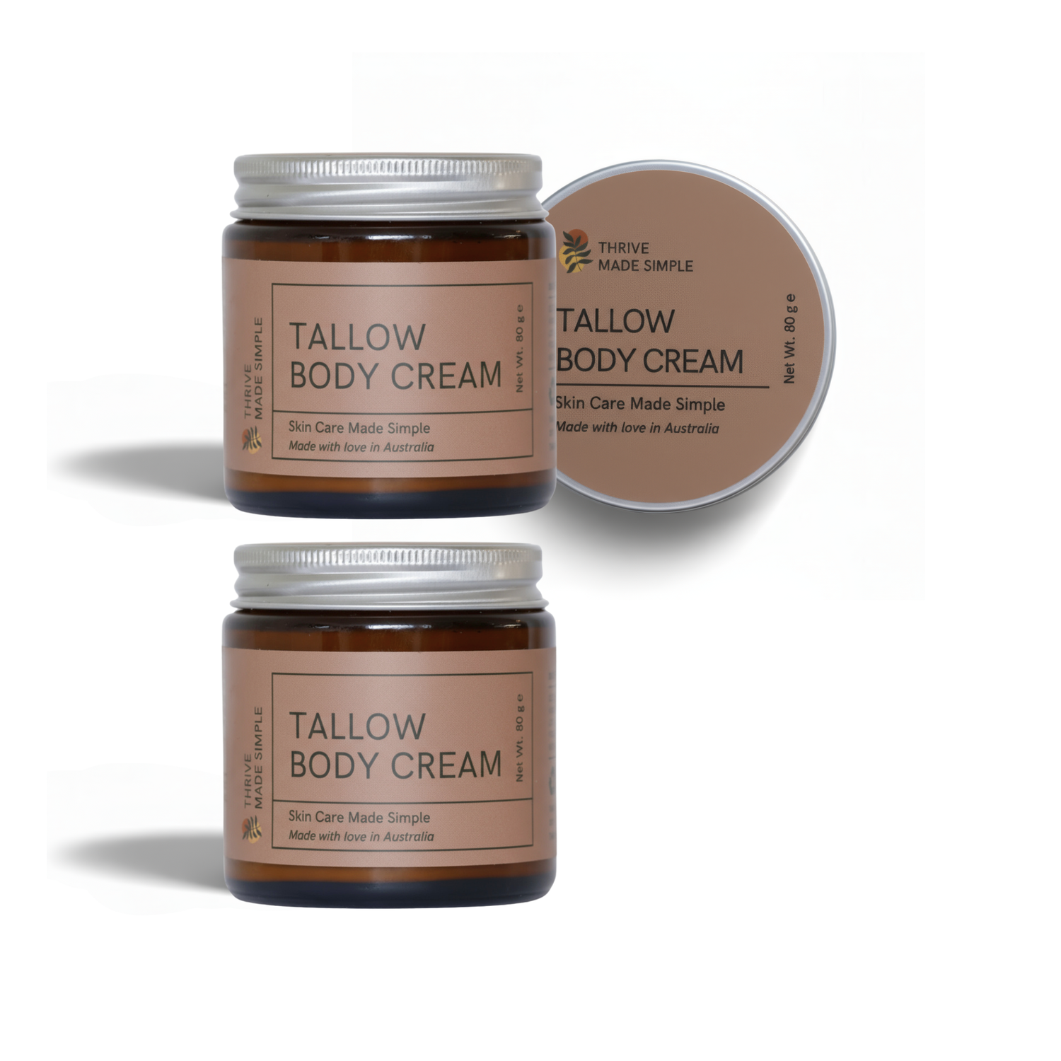 Grass-Fed Tallow Body Moisturiser
