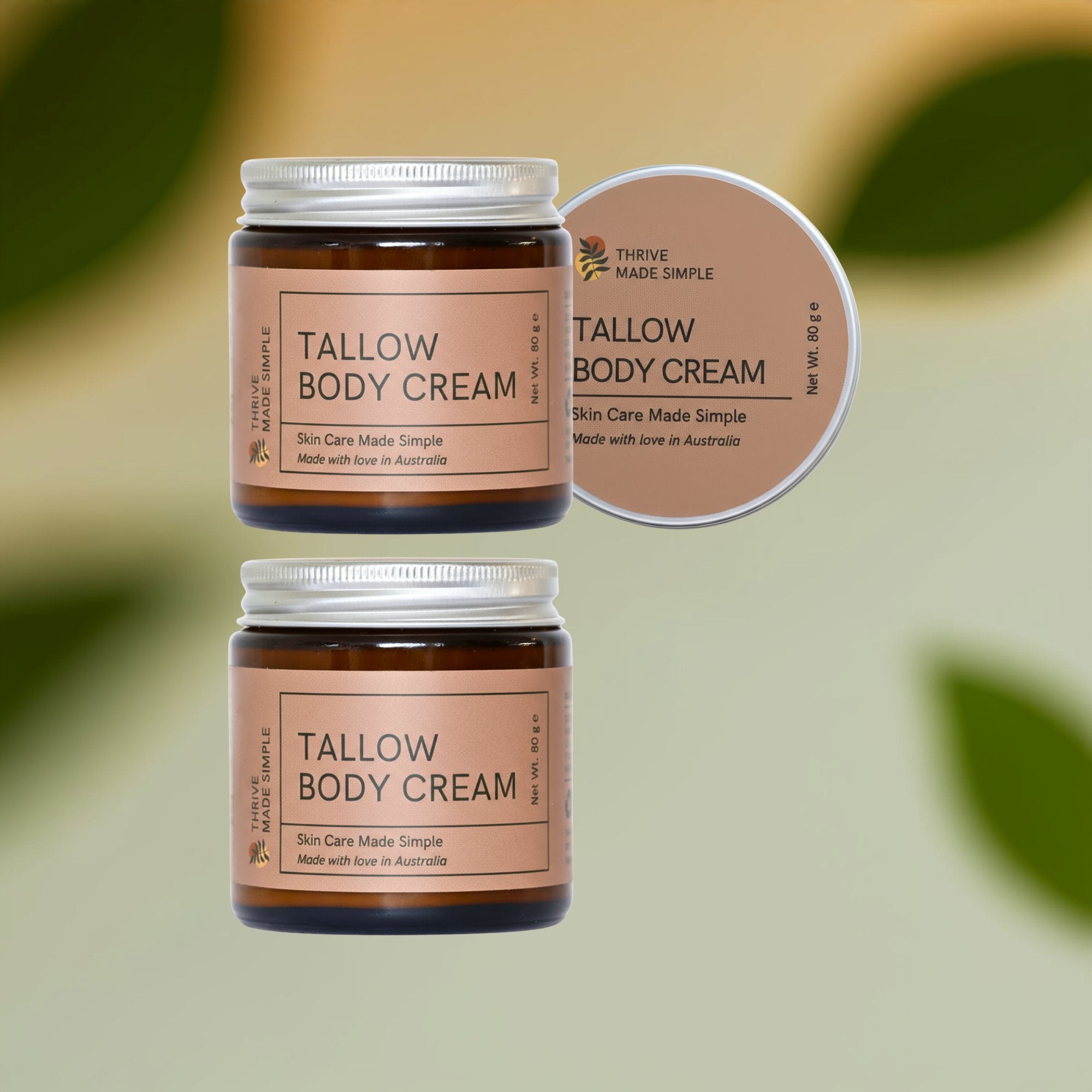 Grass-Fed Tallow Body Moisturiser