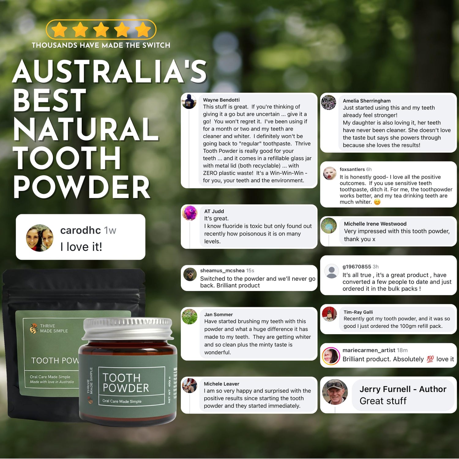 Minty Hydroxyapatite Tooth Powder