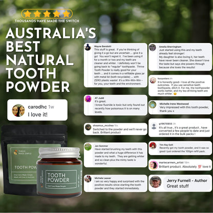 Minty Hydroxyapatite Tooth Powder